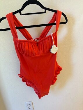 Popflex Sea Maiden Ruffle swimsuit M !!!